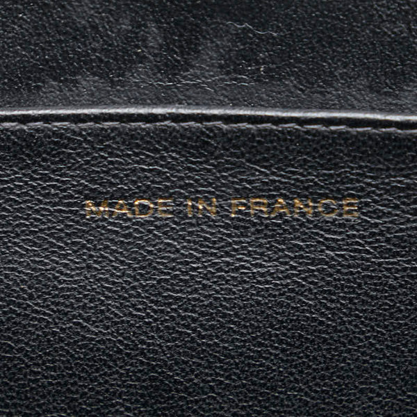 シャネル ココマーク マトラッセ チェーン ハンドバッグ トートバッグ ブラック キャビアスキン レディース CHANEL 【中古】