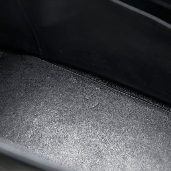 シャネル ココマーク マトラッセ チェーン ハンドバッグ トートバッグ ブラック キャビアスキン レディース CHANEL 【中古】