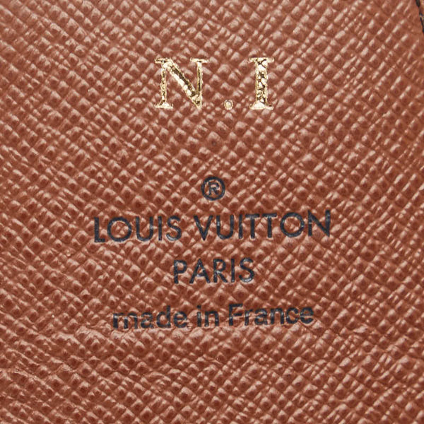 ルイ ヴィトン モノグラム エテュイ シガレット シガレットケース タバコケース M63024 ブラウン PVC レザー メンズ LOUIS VUITTON 【中古】