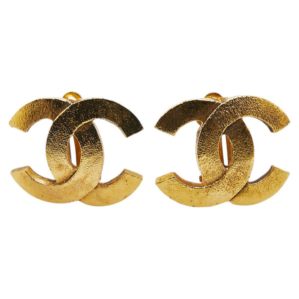 シャネル ココマーク イヤリング ゴールド メッキ レディース CHANEL 【中古】