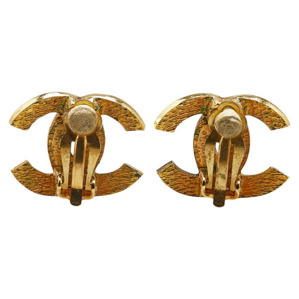 シャネル ココマーク イヤリング ゴールド メッキ レディース CHANEL 【中古】