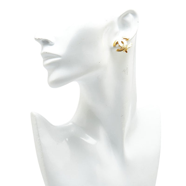 シャネル ココマーク イヤリング ゴールド メッキ レディース CHANEL 【中古】