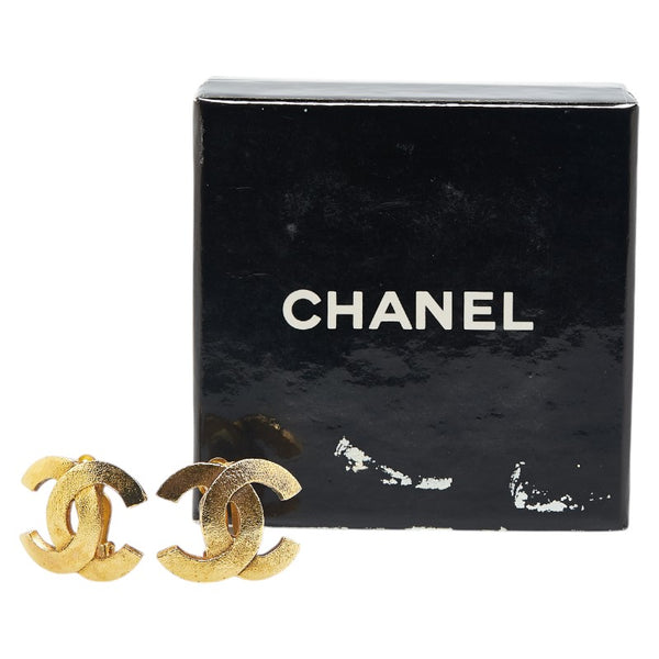 シャネル ココマーク イヤリング ゴールド メッキ レディース CHANEL 【中古】
