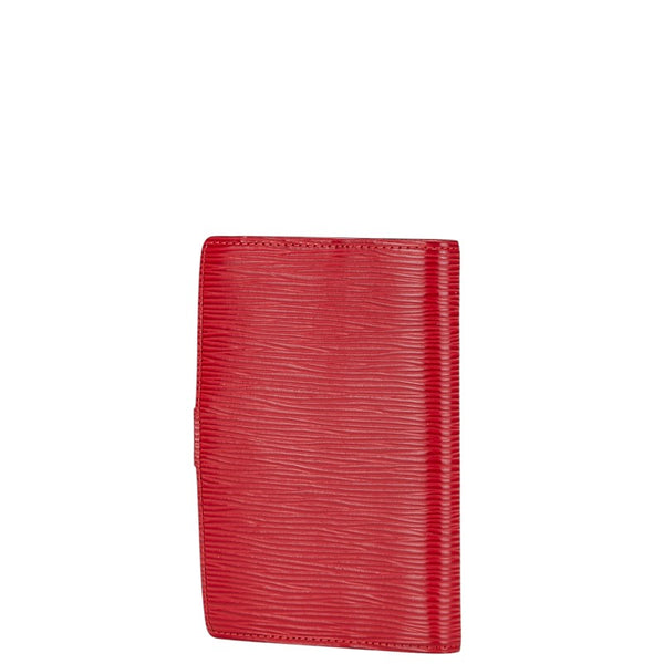 ルイ ヴィトン エピ アジェンダPM 手帳カバー R2005E レッド レザー レディース LOUIS VUITTON 【中古】