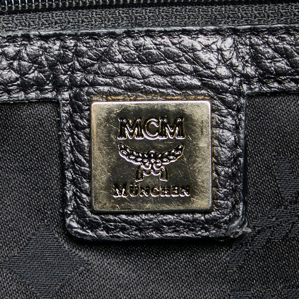 エム シー エム ワンショルダーバッグ ブラック レザー レディース MCM 【中古】