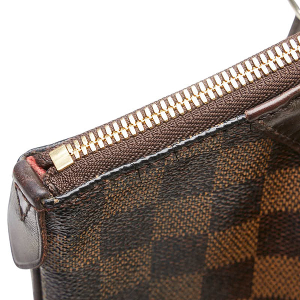 ルイ ヴィトン ダミエ ウェストミンスターGM トートバッグ ショルダーバッグ N41103 ブラウン PVC レザー レディース LOUIS VUITTON 【中古】