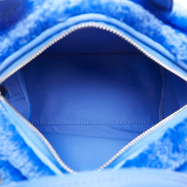 ケイトスペード アプレ シック ハンドバッグ ショルダーバッグ 2WAY ブルー ボア レザー レディース Kate Spade 【中古】