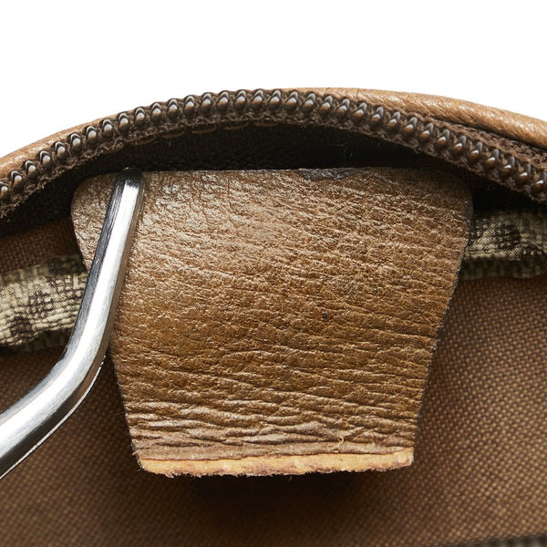 グッチ オールドグッチ GGプラス 斜め掛け ショルダーバッグ ベージュ PVC レザー レディース GUCCI 【中古】