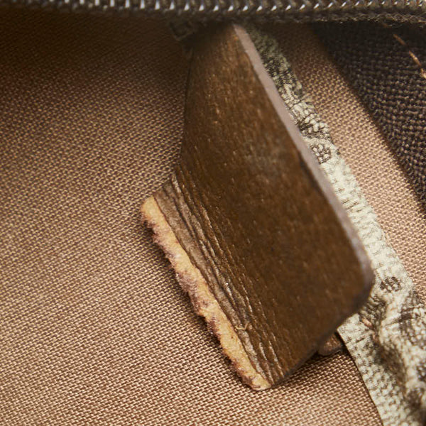 グッチ オールドグッチ GGプラス 斜め掛け ショルダーバッグ ベージュ PVC レザー レディース GUCCI 【中古】