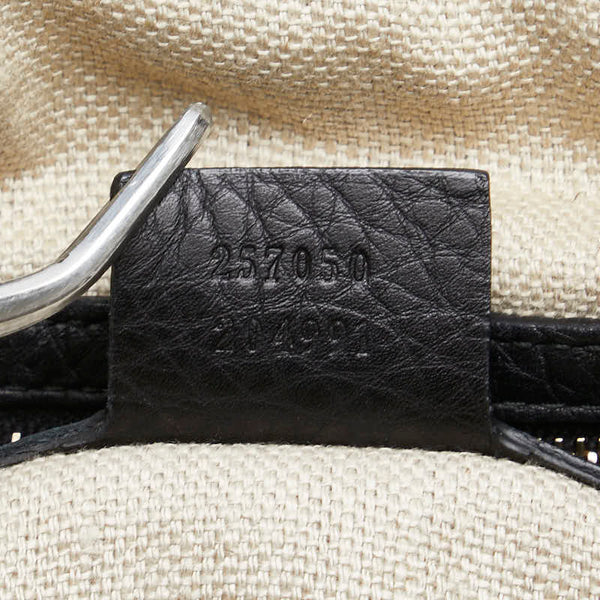 グッチ グリニッジ ワンショルダーバッグ 257050 ブラック レザー レディース GUCCI 【中古】