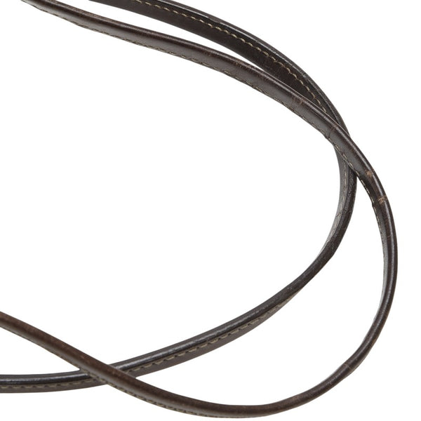 グッチ GGキャンバス ニューブリット トートバッグ 169946 ベージュ ブラウン キャンバス レザー レディース GUCCI 【中古】