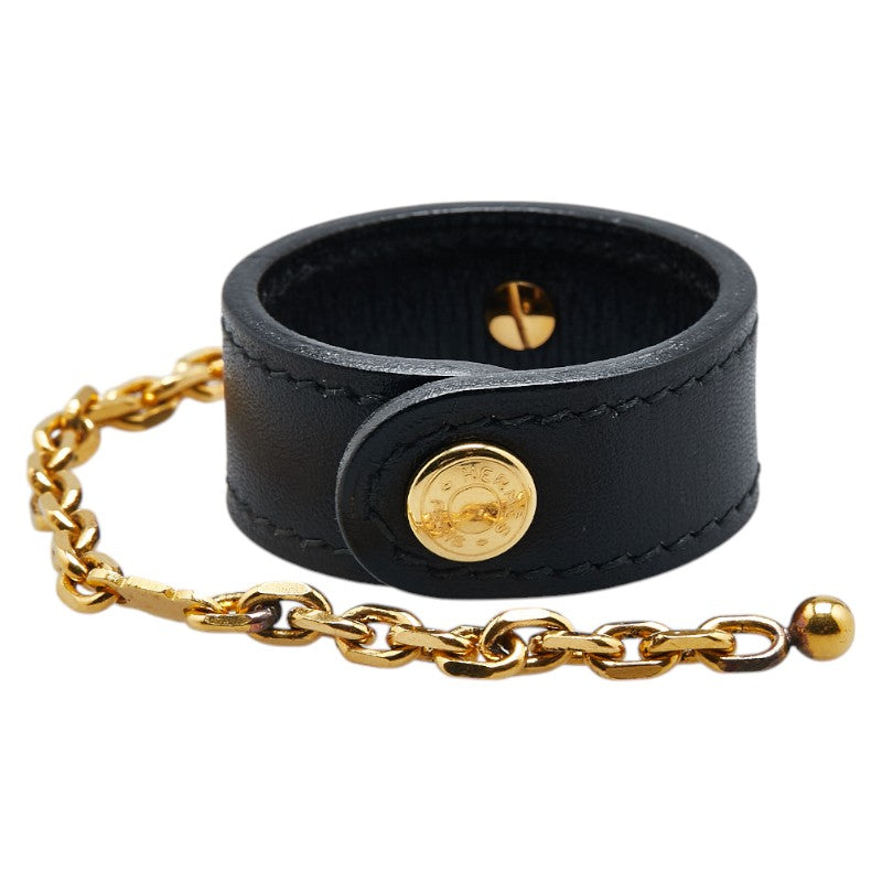 エルメス ノマド グローブホルダー ブラック ボックスカーフ レディース HERMES 【中古】