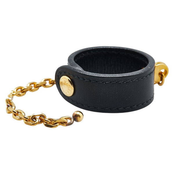 エルメス ノマド グローブホルダー ブラック ボックスカーフ レディース HERMES 【中古】