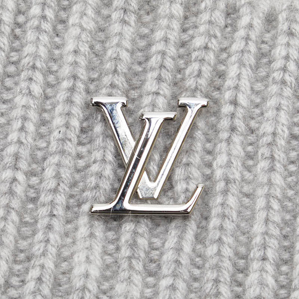 ルイ ヴィトン ボネ LV スパーク ニットキャップ ニット帽 ビーニー M77875 グレー カシミヤ レディース LOUIS VUITTON 【中古】