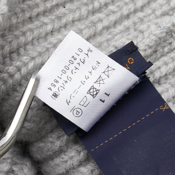 ルイ ヴィトン ボネ LV スパーク ニットキャップ ニット帽 ビーニー M77875 グレー カシミヤ レディース LOUIS VUITTON 【中古】