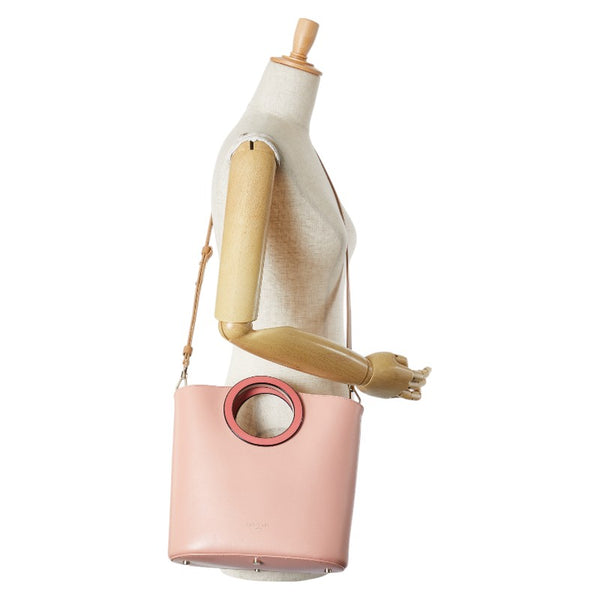 ケイトスペード ショルダーバッグ ハンドバッグ 2WAY ピンク ブラウン レザー レディース Kate Spade 【中古】