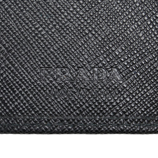 プラダ キーケース 6連 2PG222 ブラック レザー メンズ PRADA 【中古】