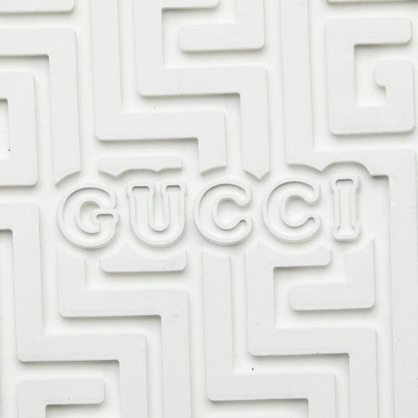 グッチ ACE エース シェル クロコ型押し スニーカー サイズ：8 800891 ブラック レッド ナイロン レザー メンズ GUCCI 【中古】