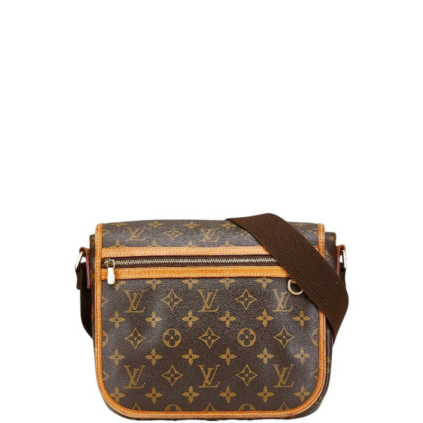 ルイ ヴィトン モノグラム ボスフォールPM ショルダーバッグ M40106 ブラウン PVC レザー レディース LOUIS VUITTON 【中古】
