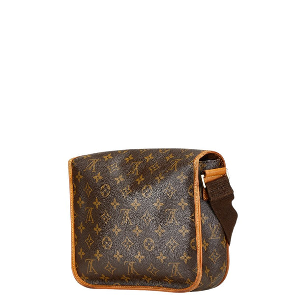ルイ ヴィトン モノグラム ボスフォールPM ショルダーバッグ M40106 ブラウン PVC レザー レディース LOUIS VUITTON 【中古】