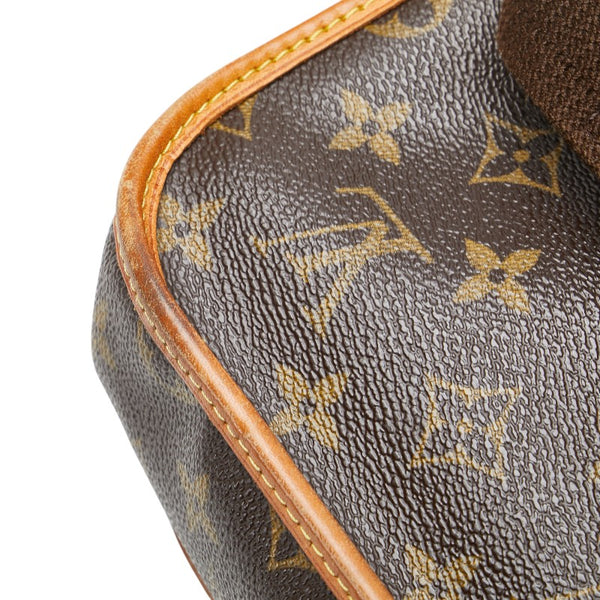 ルイ ヴィトン モノグラム ボスフォールPM ショルダーバッグ M40106 ブラウン PVC レザー レディース LOUIS VUITTON 【中古】
