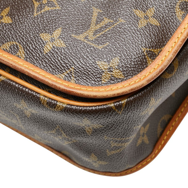 ルイ ヴィトン モノグラム ボスフォールPM ショルダーバッグ M40106 ブラウン PVC レザー レディース LOUIS VUITTON 【中古】