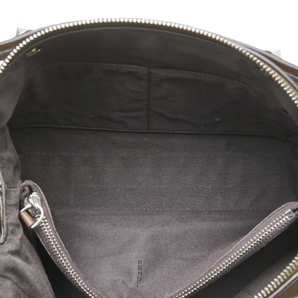 フェンディ ズッカ バイザウェイ ミディアム ハンドバッグ ショルダーバッグ 2WAY 8BL146 ブラウン レザー レディース FENDI 【中古】