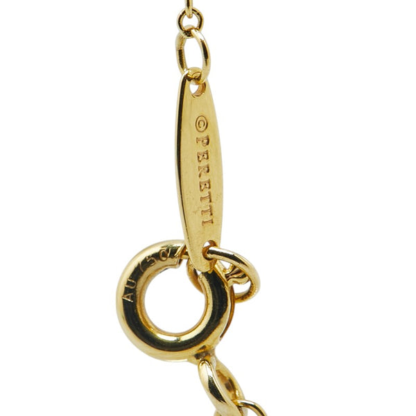 ティファニー バイザヤード ダイヤモンド ネックレス K18YG イエローゴールド レディース TIFFANY&Co. 【中古】
