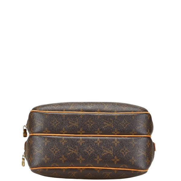 ルイ ヴィトン モノグラム リポーターPM 斜め掛け ショルダーバッグ M45254 ブラウン PVC レザー レディース LOUIS VUITTON 【中古】