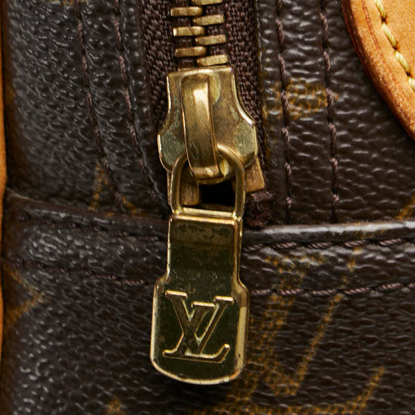 ルイ ヴィトン モノグラム リポーターPM 斜め掛け ショルダーバッグ M45254 ブラウン PVC レザー レディース LOUIS VUITTON 【中古】