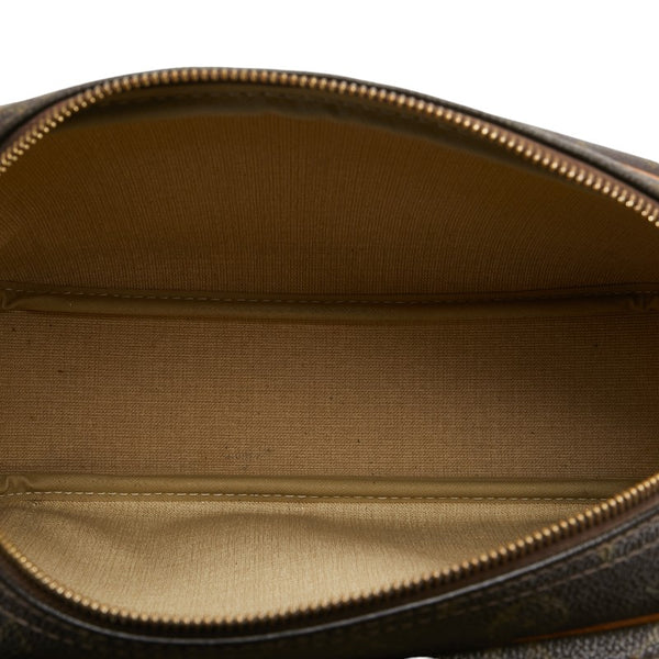 ルイ ヴィトン モノグラム リポーターPM 斜め掛け ショルダーバッグ M45254 ブラウン PVC レザー レディース LOUIS VUITTON 【中古】
