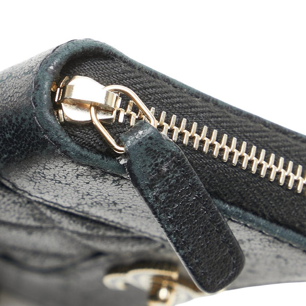 シャネル ココマーク ターンロック マトラッセ ジッピーコインパース コインケース 小銭入れ A80968 ブラック ラムスキン レディース CHANEL 【中古】