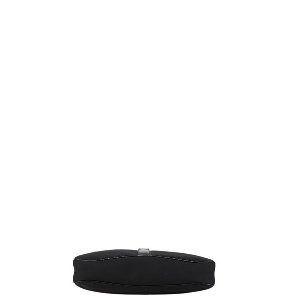 サルヴァトーレフェラガモ ワンショルダーバッグ AU-21 0735 ブラック ナイロン レザー レディース Salvatore Ferragamo 【中古】