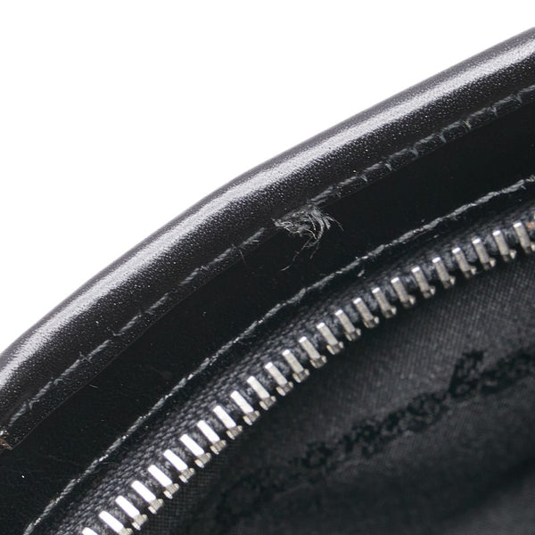 サルヴァトーレフェラガモ ワンショルダーバッグ AU-21 0735 ブラック ナイロン レザー レディース Salvatore Ferragamo 【中古】