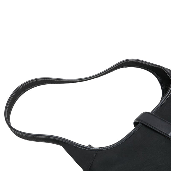 サルヴァトーレフェラガモ ワンショルダーバッグ AU-21 0735 ブラック ナイロン レザー レディース Salvatore Ferragamo 【中古】