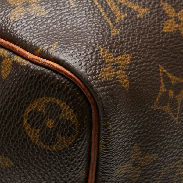 ルイ ヴィトン モノグラム キーポル45 ボストンバッグ M41428 ブラウン PVC レザー レディース LOUIS VUITTON 【中古】