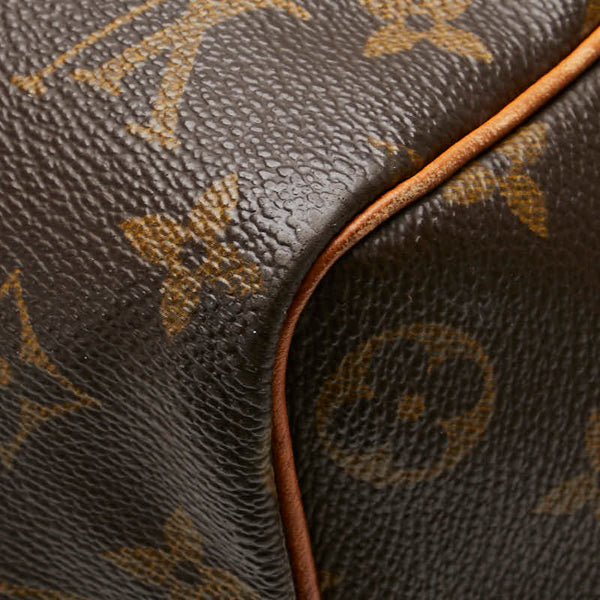 ルイ ヴィトン モノグラム キーポル45 ボストンバッグ M41428 ブラウン PVC レザー レディース LOUIS VUITTON 【中古】