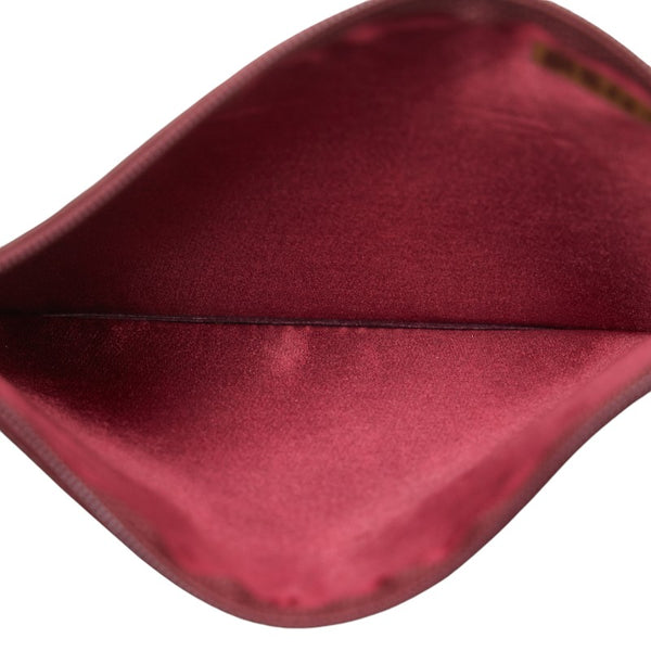 シャネル ココマーク 巾着 ショルダーバッグ ブラウン ラムスキン レディース CHANEL 【中古】