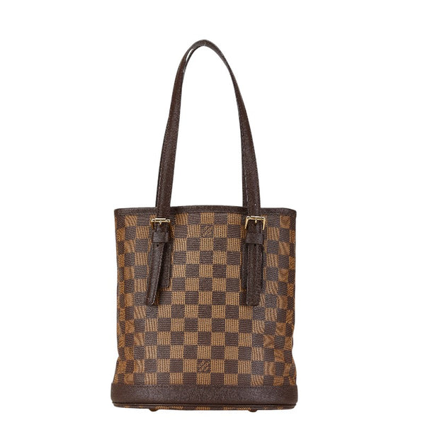 ルイ ヴィトン ダミエ マレ トートバッグ ショルダーバッグ N42240 ブラウン PVC レザー レディース LOUIS VUITTON 【中古】