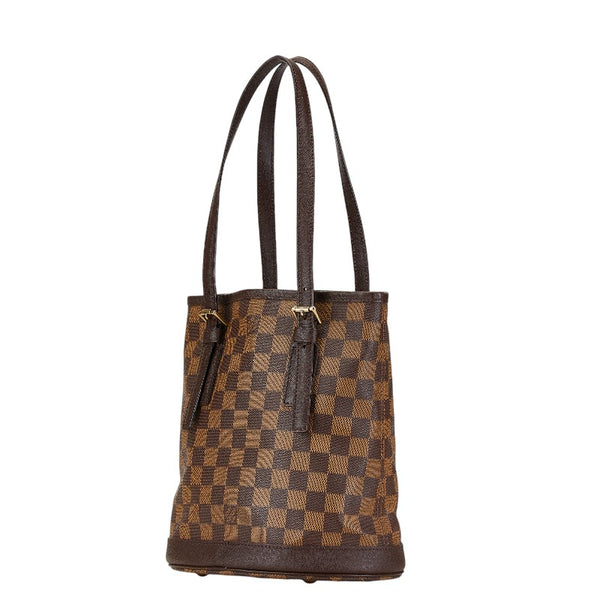 ルイ ヴィトン ダミエ マレ トートバッグ ショルダーバッグ N42240 ブラウン PVC レザー レディース LOUIS VUITTON 【中古】