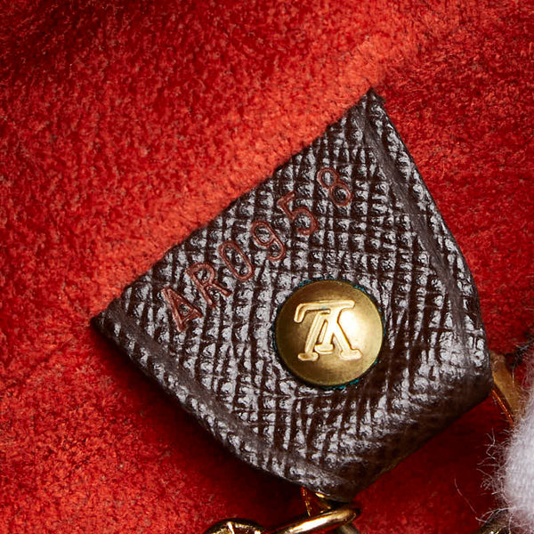 ルイ ヴィトン ダミエ マレ トートバッグ ショルダーバッグ N42240 ブラウン PVC レザー レディース LOUIS VUITTON 【中古】