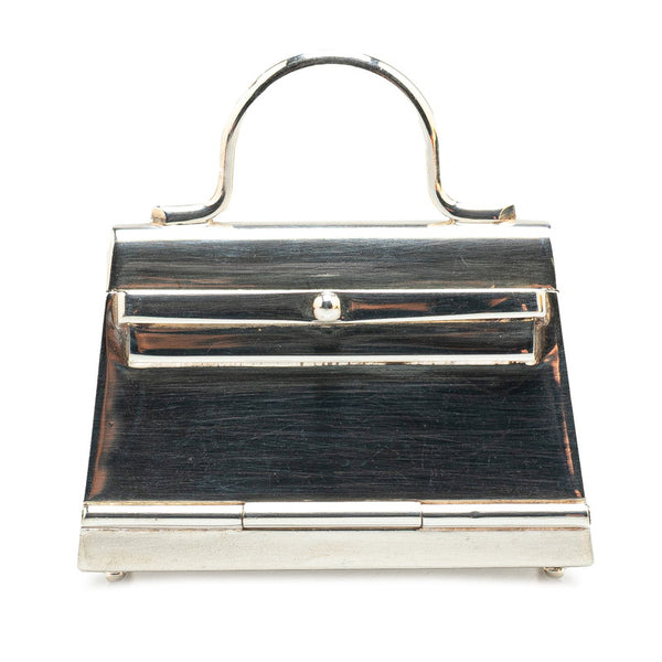 エルメス ケリー モチーフ ピルケース 小物入れ SV925 シルバー レディース HERMES 【中古】