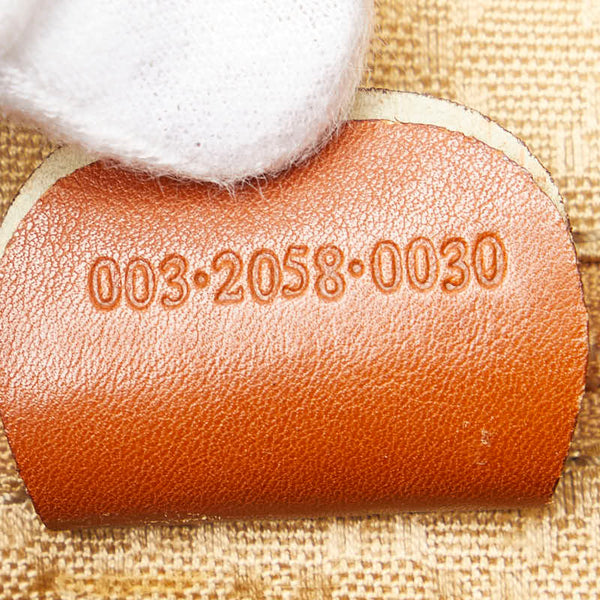 グッチ バンブー リュック バックパック 003 2058 0030 ブラウン レザー レディース GUCCI 【中古】