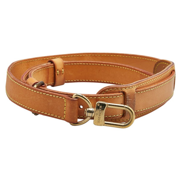 ルイ ヴィトン ショルダーストラップ ベージュ レザー レディース LOUIS VUITTON 【中古】