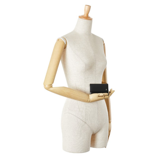 カルティエ 6連 キーケース ブラック レザー メンズ CARTIER 【中古】