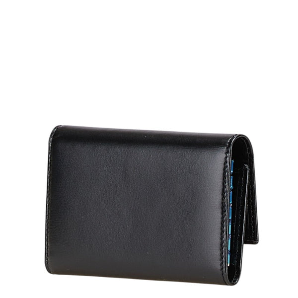 カルティエ 6連 キーケース ブラック レザー メンズ CARTIER 【中古】