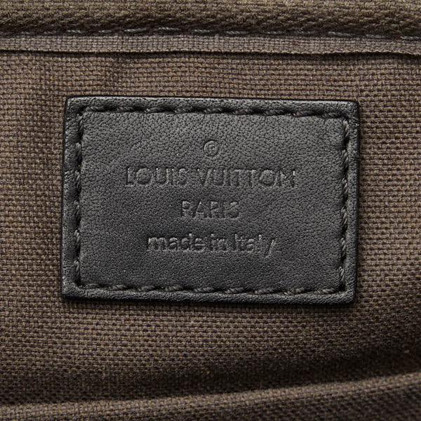 ルイ ヴィトン ダミエ アンフィニ アンブレール  ボディバッグ N41288 ブラック オニキス レザー レディース LOUIS VUITTON 【中古】
