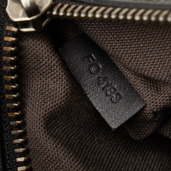 ルイ ヴィトン ダミエ アンフィニ アンブレール  ボディバッグ N41288 ブラック オニキス レザー レディース LOUIS VUITTON 【中古】
