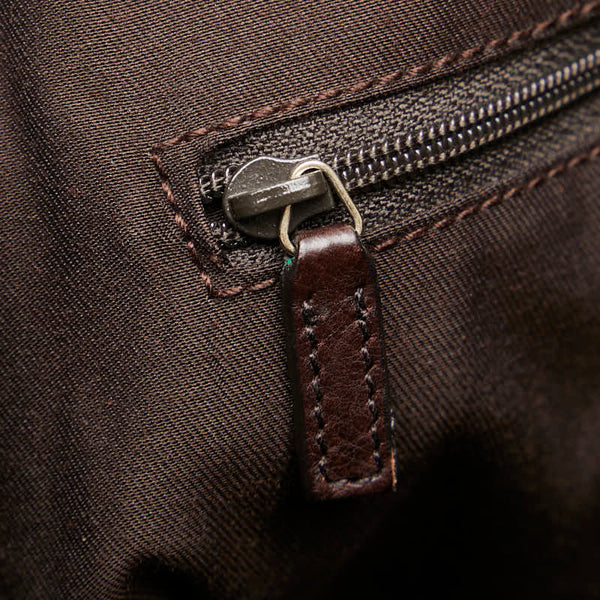 グッチ スーキー ハンドバッグ トートバッグ 211944 ブラウン レザー レディース GUCCI 【中古】