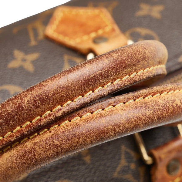 ルイ ヴィトン モノグラム スピーディ30 ハンドバッグ M41526 ブラウン PVC レザー レディース LOUIS VUITTON 【中古】